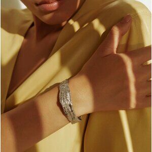 NIB- EVA REMENYI ARCHAIC BRACELET in SILVER